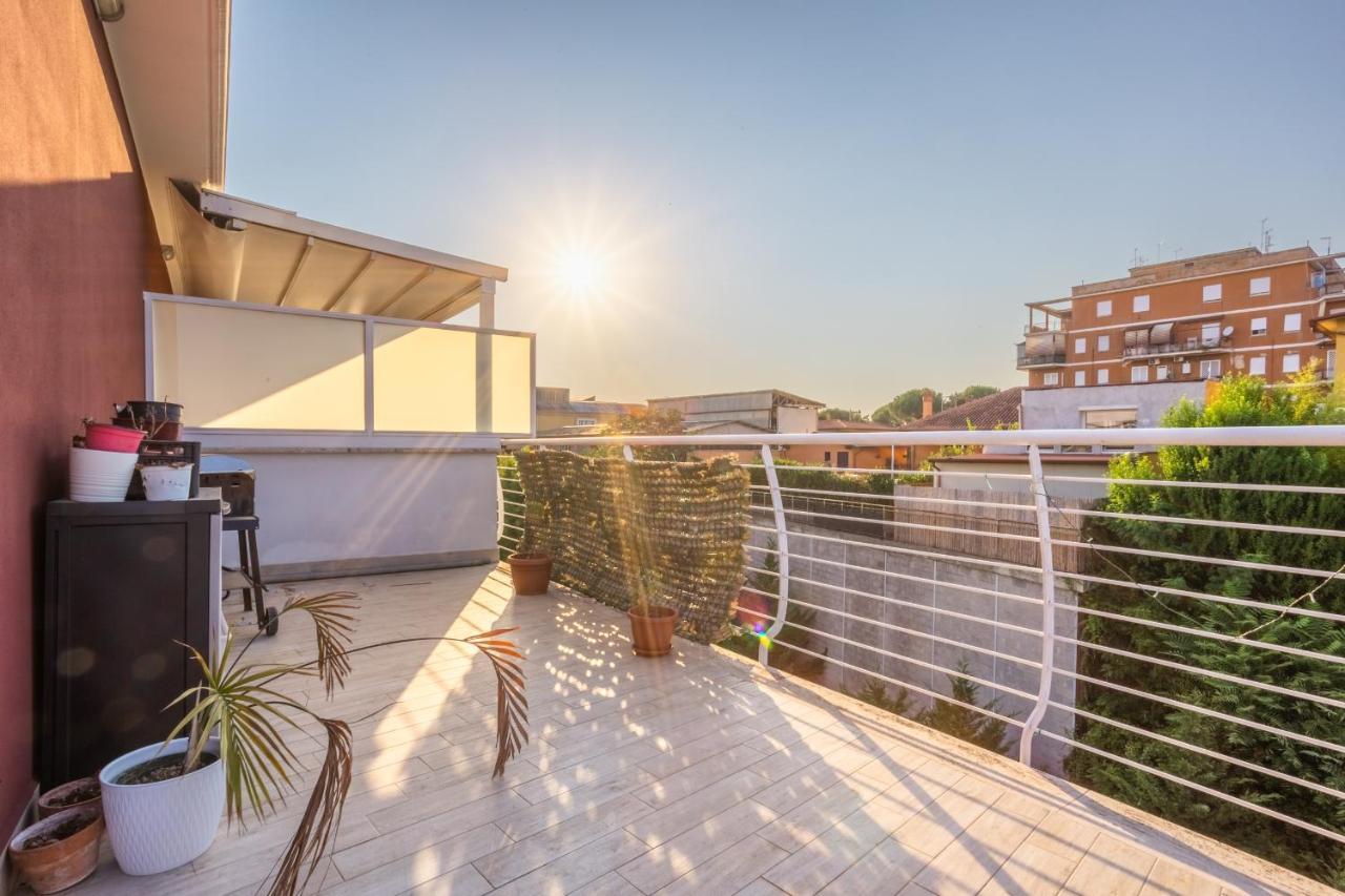 Appartement Urban Retreat -Private Parking+Terrace à Rome Extérieur photo